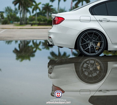 Фото дисков HRE P101 на BMW 3/M3 (F3x/F80)