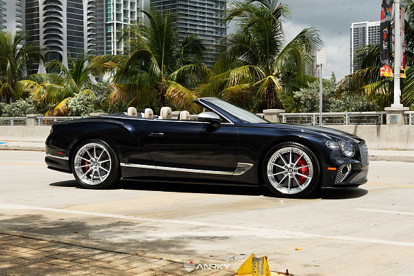 Фото дисков Anrky AN28 Полированный лак на Bentley Continental GT III