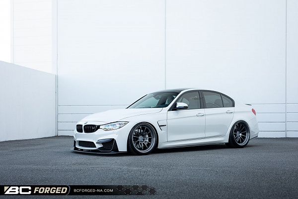 Фото дисков BC Forged TD01 Глянцевый графит на BMW 3/M3 (F3x/F80)