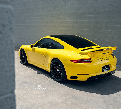 Фото дисков HRE P101 на Porsche 911 VII
