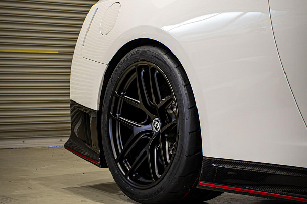 Фото дисков HRE R101 Lightweight Черный сатин на Nissan GT-R