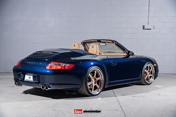 Фото дисков HRE C106 Сатиновая шампань на Porsche 911 VI