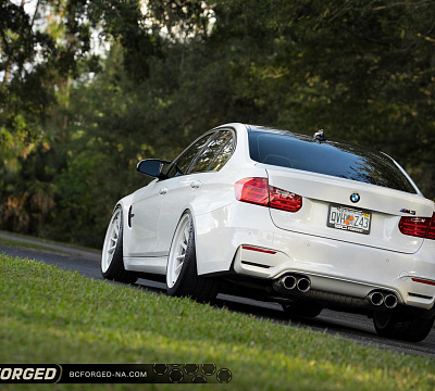 Фото дисков BC Forged TD01 на BMW 3/M3 (F3x/F80)