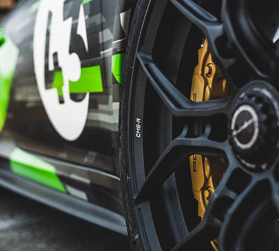Фото дисков Brixton Forged CM5-R на Porsche 911 VII