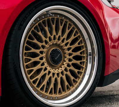Фото дисков Brixton Forged TR20 на Porsche 911 VIII