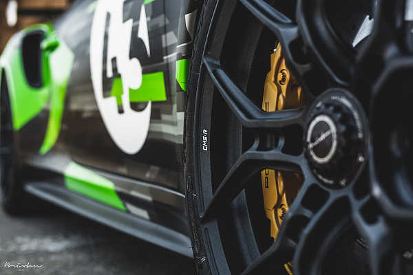 Фото дисков Brixton Forged CM5-R Черный матовый на Porsche 911 VII