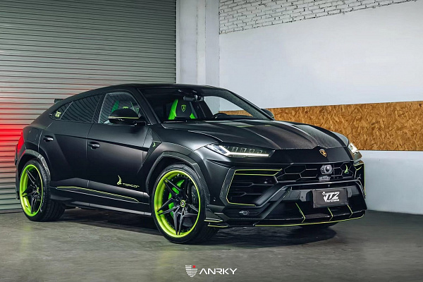 Фото дисков Anrky S3-X3 Черный сатин на Lamborghini Urus