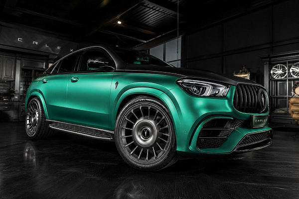 Фото дисков Carlex Design G-Falcon Сатиновый графит на Mercedes-Benz GLE II