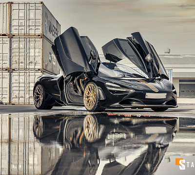 Фото дисков Vossen S17-01 на McLaren 720S