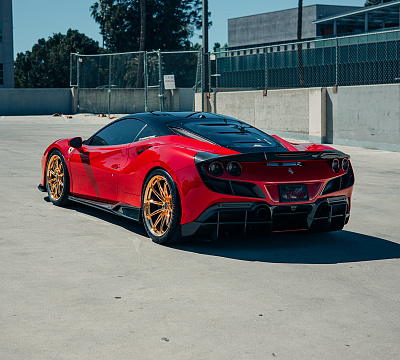 Фото дисков Brixton Forged R11-RS на Ferrari F8