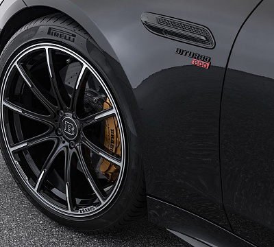 Фото дисков BRABUS Monoblock Z (Platinum Edition) на Mercedes-Benz AMG GT I