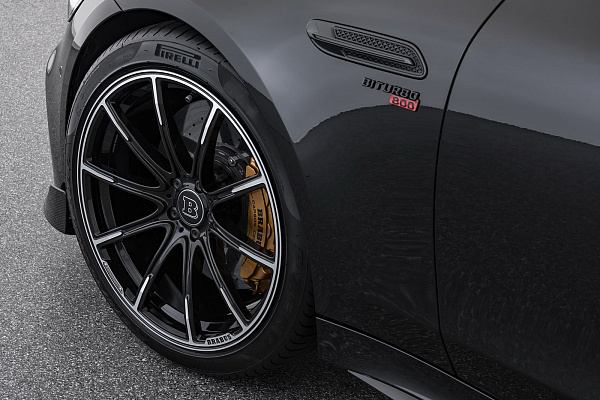 Фото дисков BRABUS Monoblock Z (Platinum Edition) Черный глянец на Mercedes-Benz AMG GT I