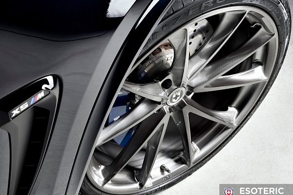 Фото дисков HRE P204 Глянцевый темный лак на BMW X5/X5 M (F15/F85)