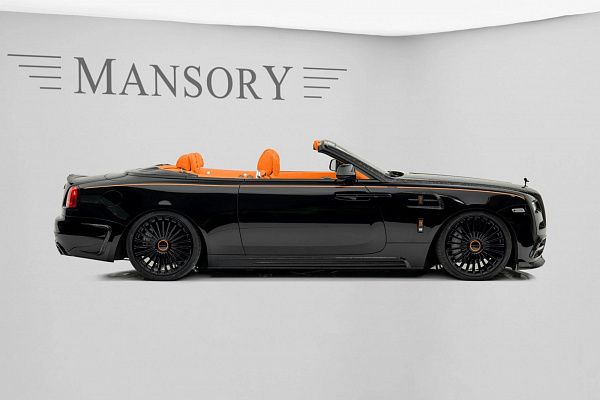 Фото дисков Mansory FS.23 Черный глянец на Rolls-Royce Wraith