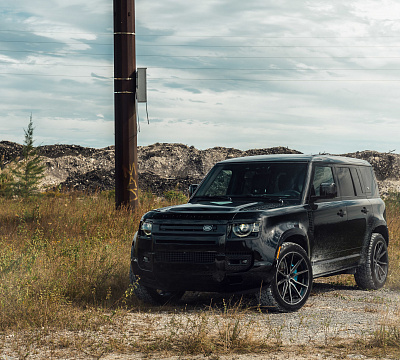 Фото дисков Vossen HF-3 на Land Rover Defender II