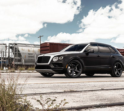 Фото дисков Anrky AN35 на Bentley Bentayga
