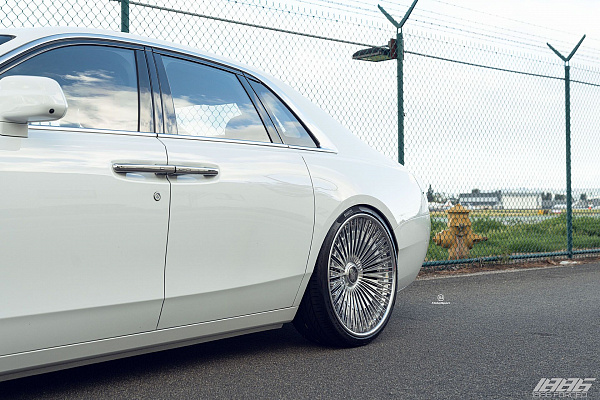 Фото дисков 1886 Wheels G007 Полированный лак на Rolls-Royce Ghost II