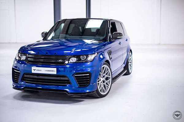 Фото дисков Vossen UV-1 Серебро на Land Rover Range Rover Sport II