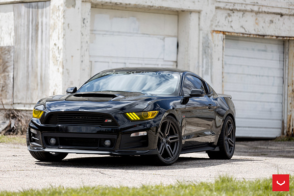 Фото дисков Vossen HF-1 Сатиновый графит на Ford Mustang VI