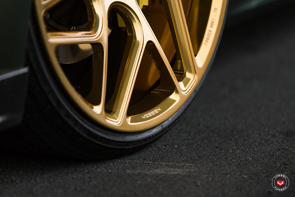 Фото дисков Vossen CG-209T Глянцевое золото на BMW 5/M5 (F10)