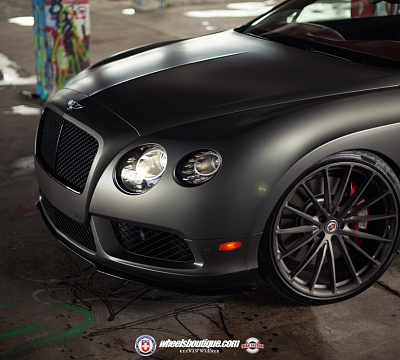 Фото дисков HRE P103 на Bentley Continental GT II