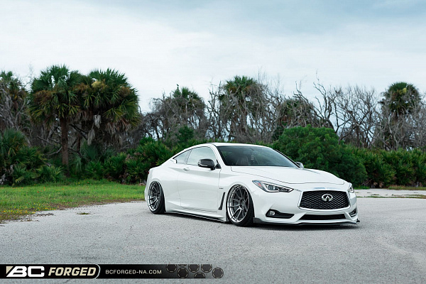 Фото дисков BC Forged HCA162 Глянцевый графит на Infiniti Q60 II