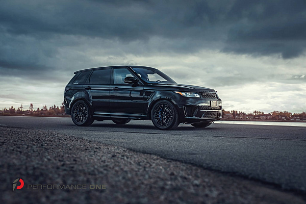 Фото дисков HRE S200 Черный сатин на Land Rover Range Rover Sport II