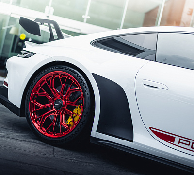 Фото дисков Brixton Forged PF10-RS на Porsche 911 VIII
