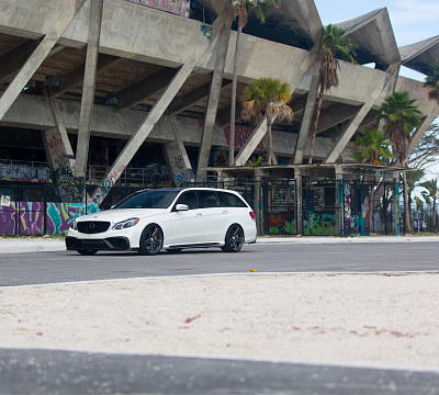 Фото дисков Vossen VFS-5 на Mercedes-Benz E-Class (W212, S212, C207)