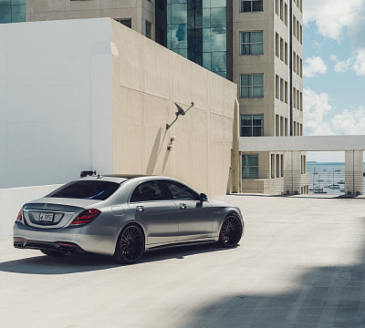 Фото дисков Vossen S17-04 на Mercedes-Benz S-Class (W222, C217)