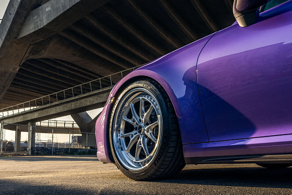 Фото дисков Brixton Forged PF12 R / RS Глянцевый лак на Porsche 911 VIII