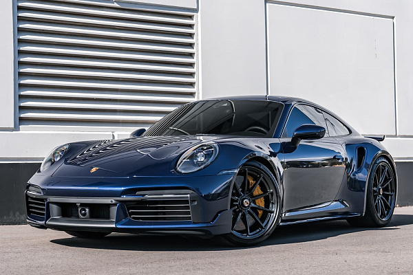 Фото дисков Brixton Forged R11-R Глянцевый темный лак на Porsche 911 VIII
