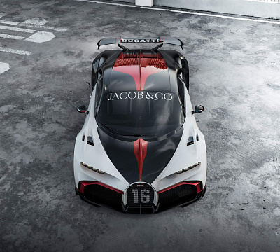 Фото дисков Brixton Forged HS1 на Bugatti Chiron