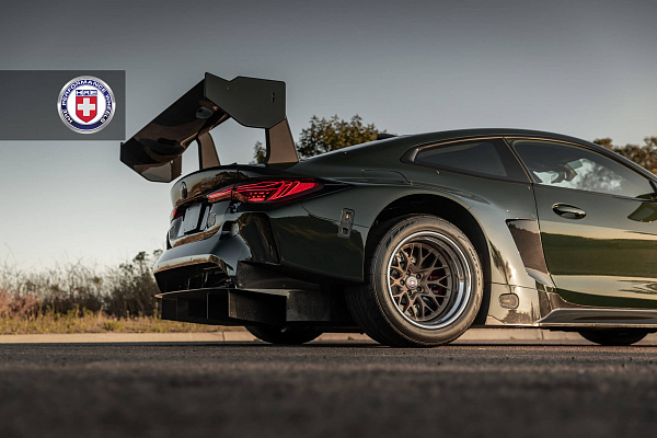 Фото дисков HRE 520 Сатиновая шампань на BMW 4/M4 (G22/G82)