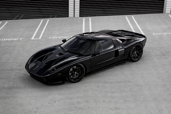 Фото дисков HRE P101 Черный сатин на Ford GT I