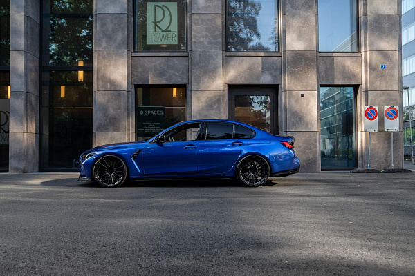 Фото дисков ST Wheels ST22.2 Черный сатин на BMW 3/M3 (G2x/G80)
