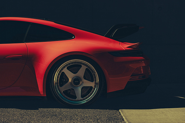 Фото дисков Brixton Forged TR04 Глянцевый лак на Porsche 911 VIII