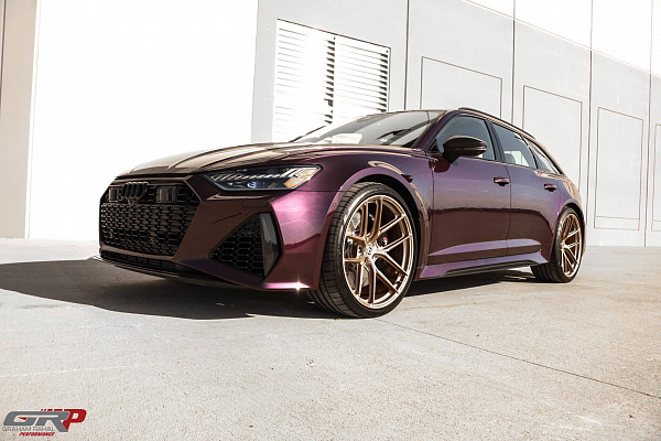 Фото дисков HRE P101SC Сатиновая шампань на Audi A/RS 6 (C8)