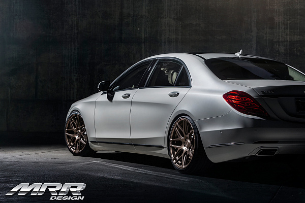 Фото дисков MRR FS01 Глянцевая бронза на Mercedes-Benz S-Class (W222, C217)