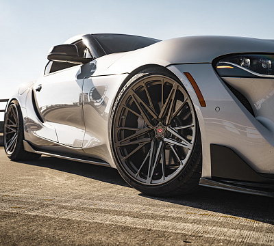 Фото дисков Vossen M-X6 на Toyota Supra A90