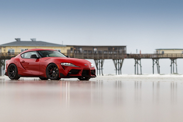 Фото дисков HRE R101 Сатиновый графит на Toyota Supra A90