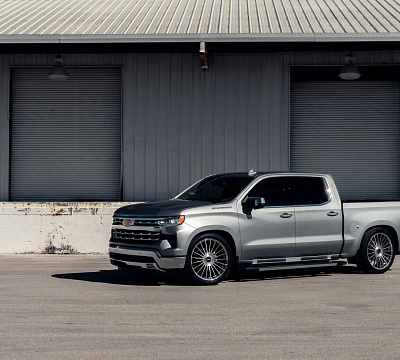 Фото дисков Vossen HF-8 на Chevrolet Silverado IV