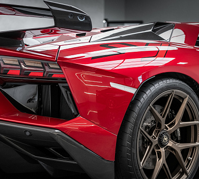 Фото дисков Vossen S21-01 на Lamborghini Aventador