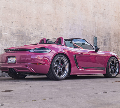 Фото дисков HRE 522 на Porsche Boxster IV