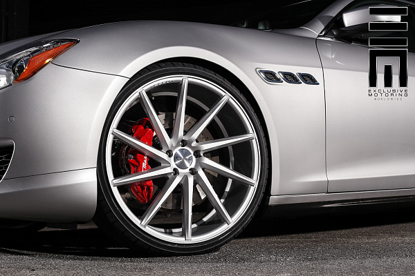 Фото дисков Vossen CVT Серебро на Maserati Quattroporte VI