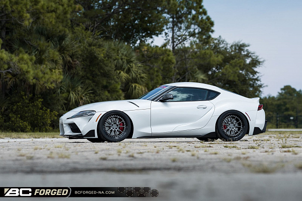 Фото дисков BC Forged LE10 // MLE10 Матовый графит на Toyota Supra A90