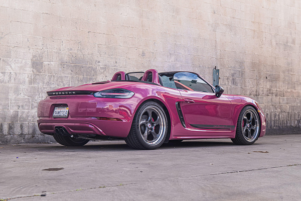 Фото дисков HRE 522 Глянцевый графит на Porsche Boxster IV