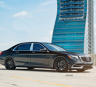 Фото дисков Strasse Wheels SV15T Deep Concave FS на Mercedes-Benz S-Class (W222, C217)