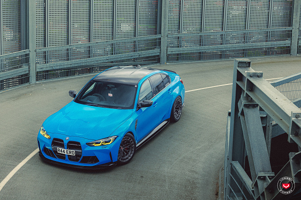 Фото дисков Vossen LC3-02 Глянцевый темный лак на BMW 3/M3 (G2x/G80)