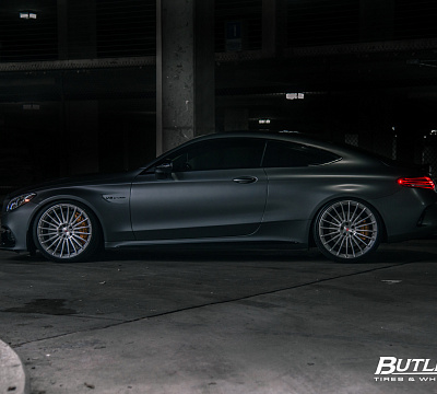 Фото дисков Vossen S17-04 на Mercedes-Benz C-Class (W205)